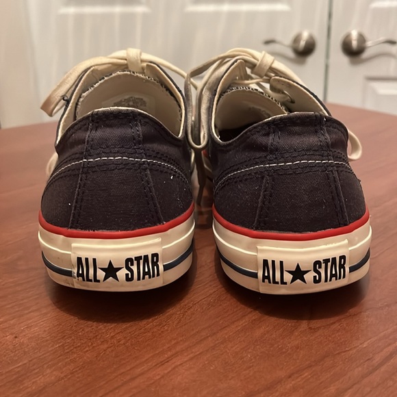 Converse All Star Blue Canvas Boater Style Sneaker, Unisex M 9, W 11 - Picture 4 of 11